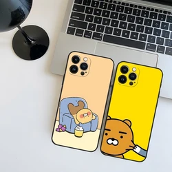 Choonsik Kakao Kakaotalk Korean Phone Case 2024 For IPhone 15 14 11 12 Pro Safety 8 7 Plus X 13 Pro MAX SE2020 XS 13 shell Cover