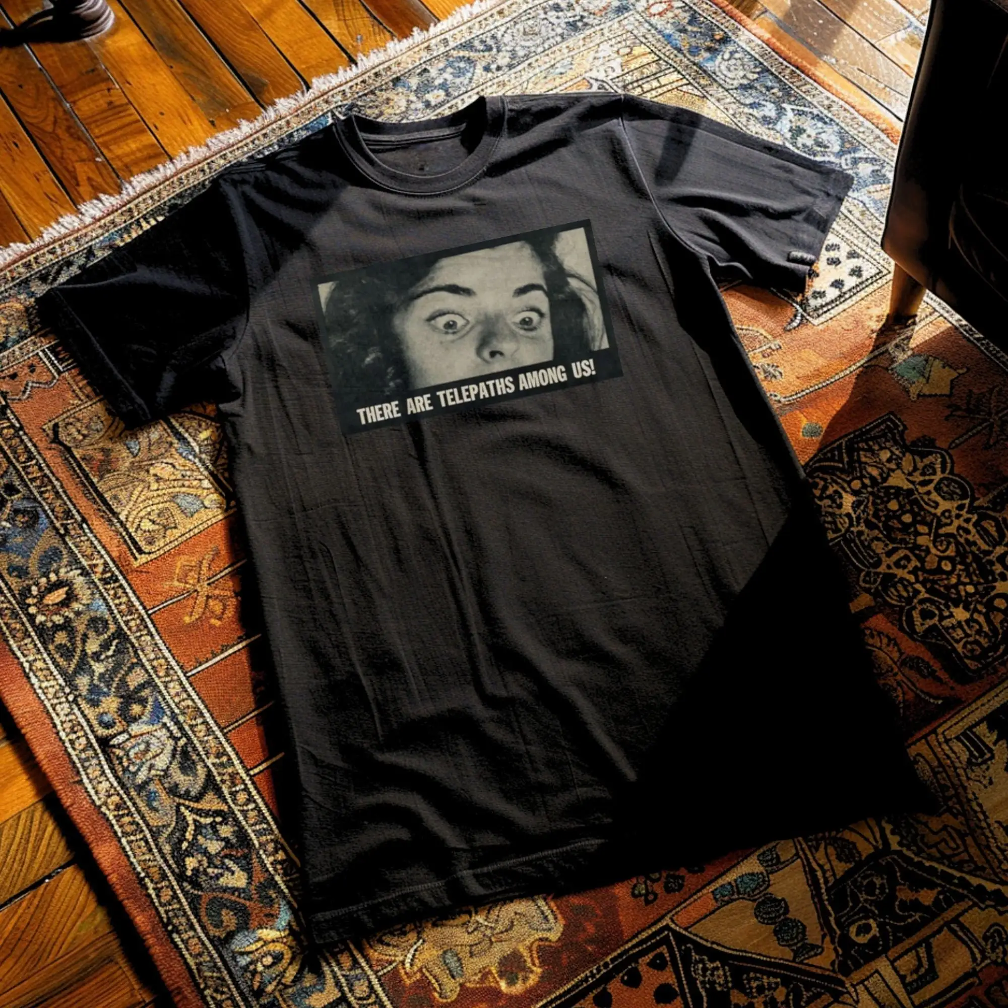 Retro Telepath T Shirt 50s Punk Funny