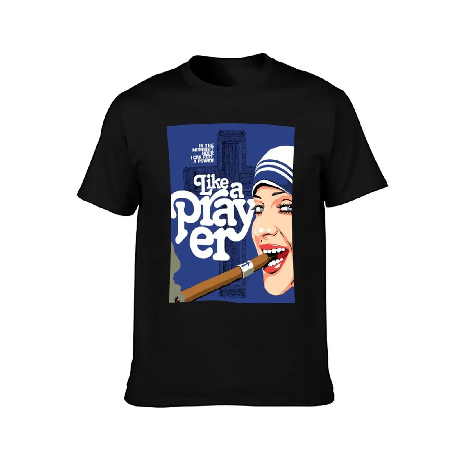 The Prayer T-Shirt Big Size Short Sleeve Tee for Men T-Shirt
