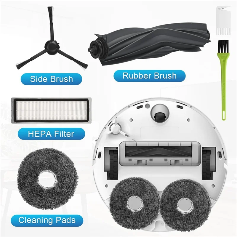 

GTBL For Dreame L10s Ultra/ L10 Ultra/ L10s Pro, Replacement Parts Set For Xiaomi X20+/ X10 Plus Robot Vacuum Cleaner Parts