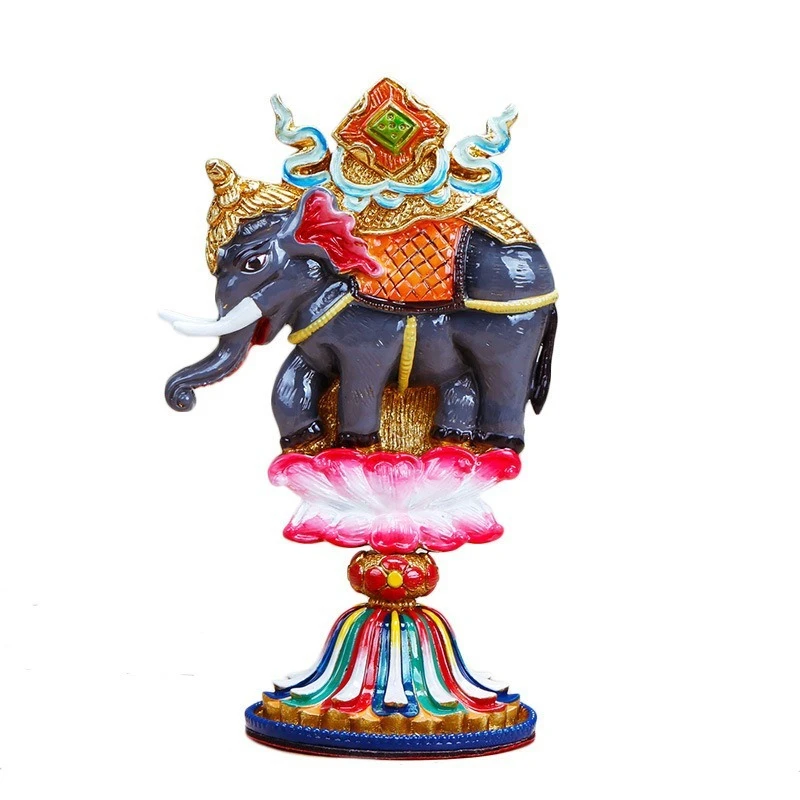 Wang Qi Treasure Buddhist Hall, Painted Seven Political Treasure Ornament