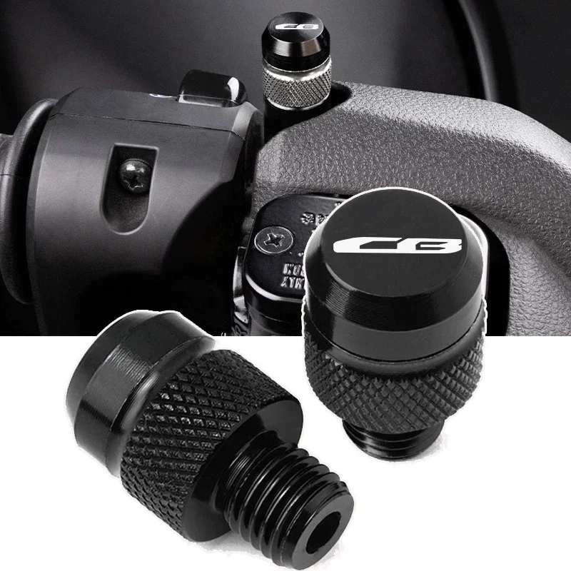 Motocicleta cnc espelho buraco plugues parafusos capa tampas para honda cb650r cb 650r 1000r cb650f cb600f cb500x/f cb1100 cb1000r