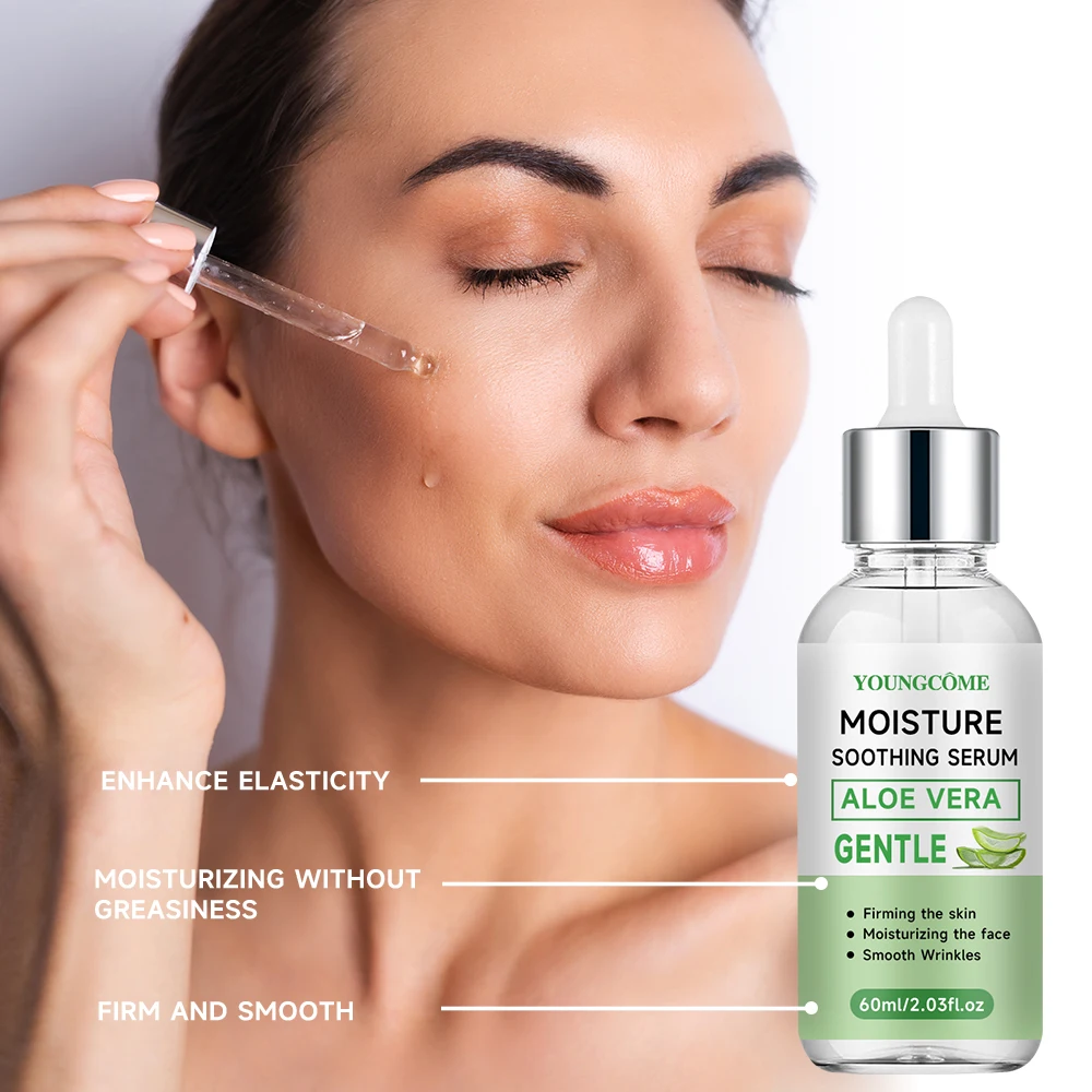 

Aloe Vera Essence Facial anti-aging Deep Moisturizing,Plumps Skin, Improves Elasticity Travel Package Restores Youthful Glow