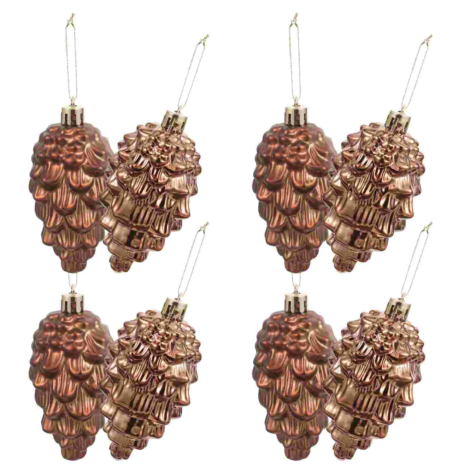 8 Pcs Christmas Tree Pendants Berry Picks Topper Clearance Ornaments Holiday Hanging Decor Ladder