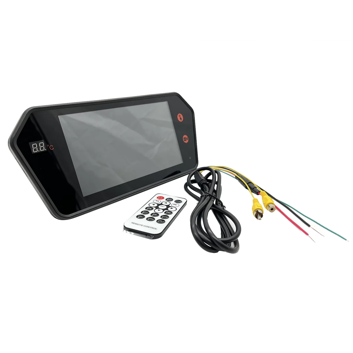 

7 Inch Mp5 Rearview Mirror Display Reversing Monitoring Display Car Rearview Mirror