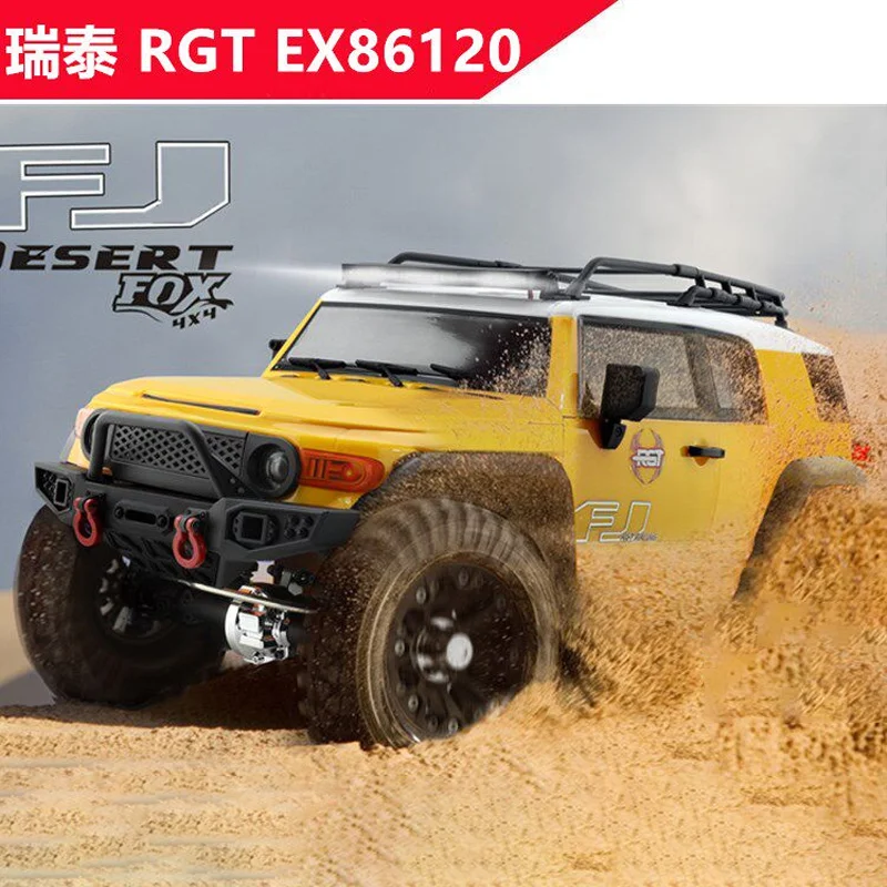 

Профессиональный радиоуправляемый внедорожник RGT Ruitai 1/10 FJ Kuluze EX86120 с полным приводом и электроприводом.