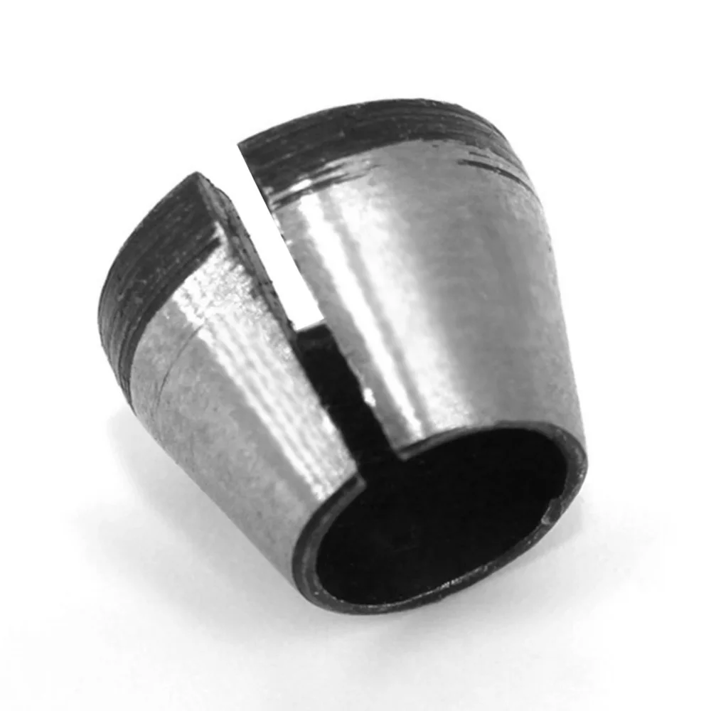 6/12Pcs Set collets 6mm 6.35mm 8mm collet chuck Engraving Trimming machine Electric Router Milling Cutter Accessories