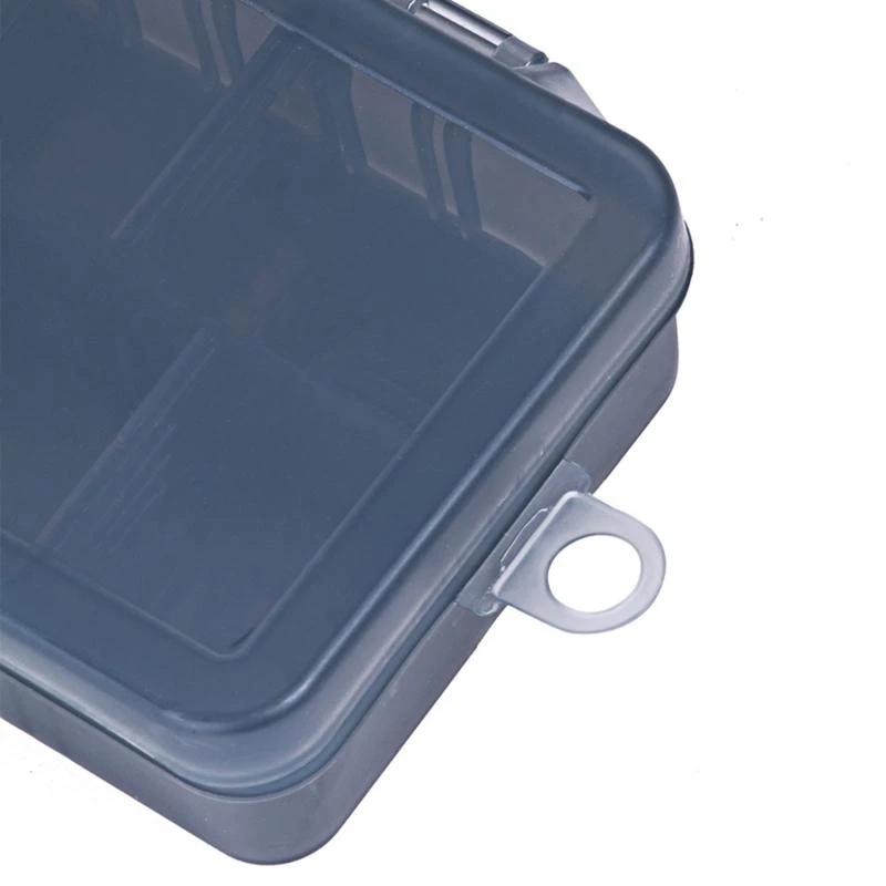 

Waterproof Fishing Tackle Hooks Organizers Box Divide Box with Adjustable Dividers Transparent Fishing Lure Storage Box