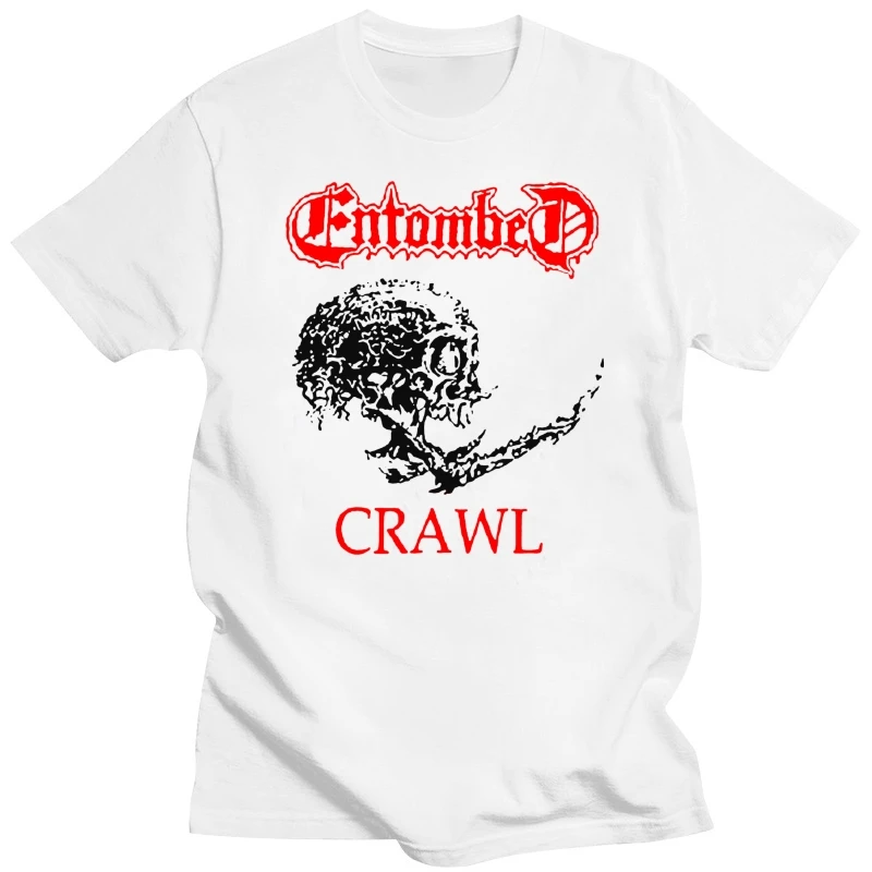 Entombed Crawl Death Nihilist Unleashed Asphyx Dismember Retro Unisex T Shirt Birthday Gift Tee Shirt