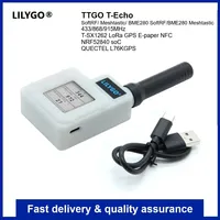 LILYGO®TTGO T-Echo SoftRF BME280 TEMP Pressure Sensor NRF52840 SX1262 433/868/915MHz Module LORA 1.54 E-Paper BLE for Arduino
