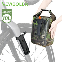 NEWBOLER 10L Quick Release Bicycle Fork Bag 10L Waterproof Electric Hunting Bike Bag Electric Bike Bag Bicycle Accessories