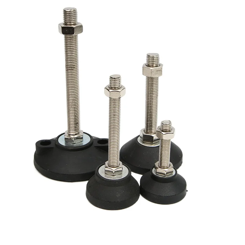 Fixed Adjustable Screw Furniture Support Legs Fixed Hooves Anchor Cup for Machine Anti-skid Shock Absorber Protector Furniture