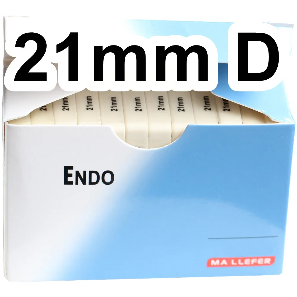 

10 Packs/Box TAPERED FINGER SPREADER FILE (21/25/31mm) #ABCD Hand Use Dental Endo Root Canal S Files Stainless Steel Tools