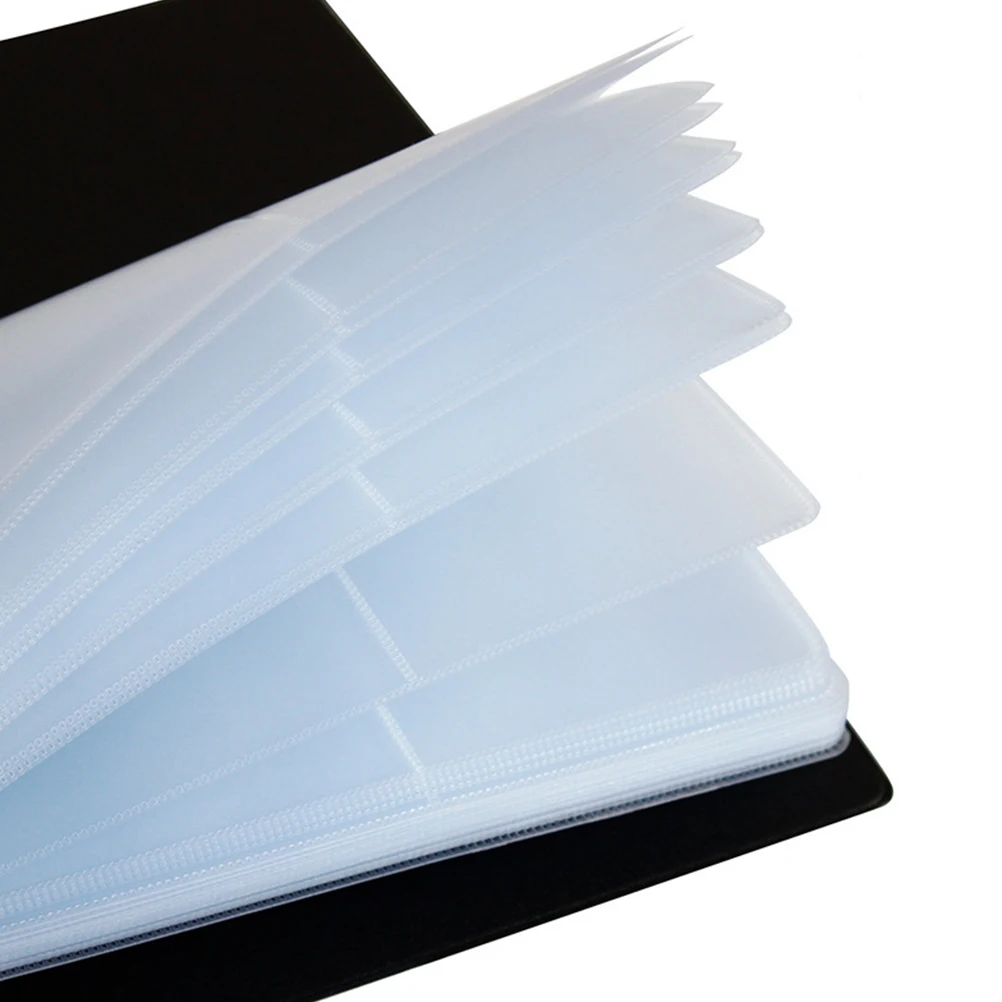 

Business Card Holder Ultrathin Protective Sleeve Loose Leaf Wallet Holders Lightweight