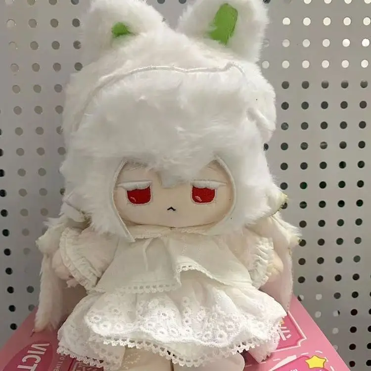 20cm Stuffed Cookie Run: Kingdom Lily Biscuit Cotton Doll Cute Dress Up Plush Toys for Adults and Children to Collect as Gifts