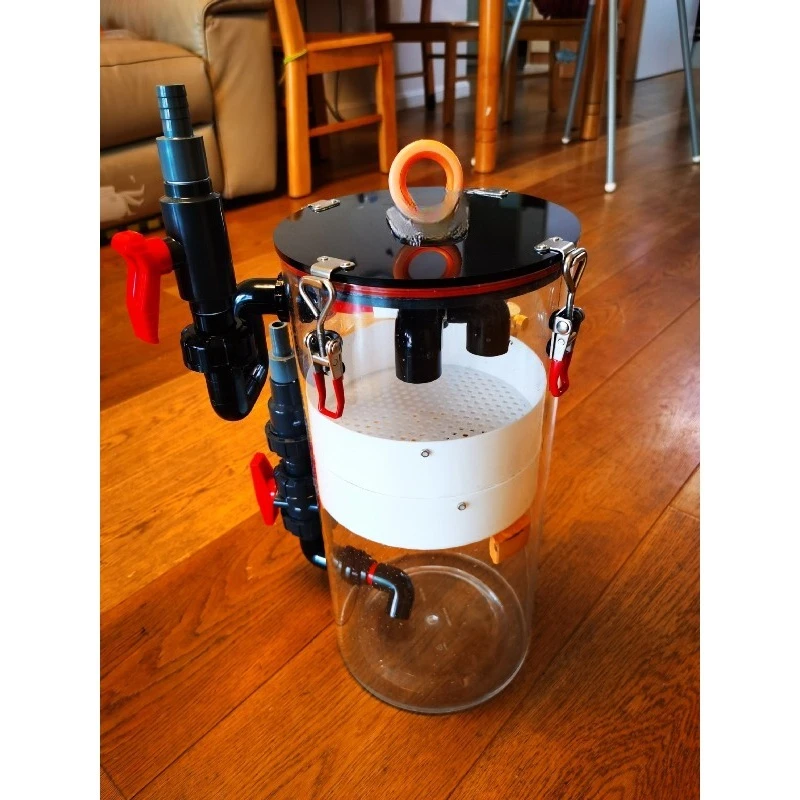 

Dry and wet separation filter bucket, front bucket, fish tank external unpowered filter bucket