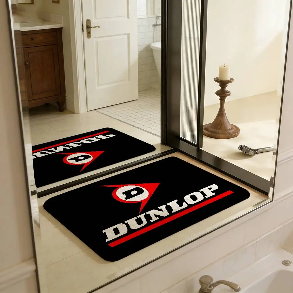 D-Dunlops Bathroom Mat Kids Room Bedroom Decoration Balcony Anti-Slip Doormat Living Room Bedside Area Rugs