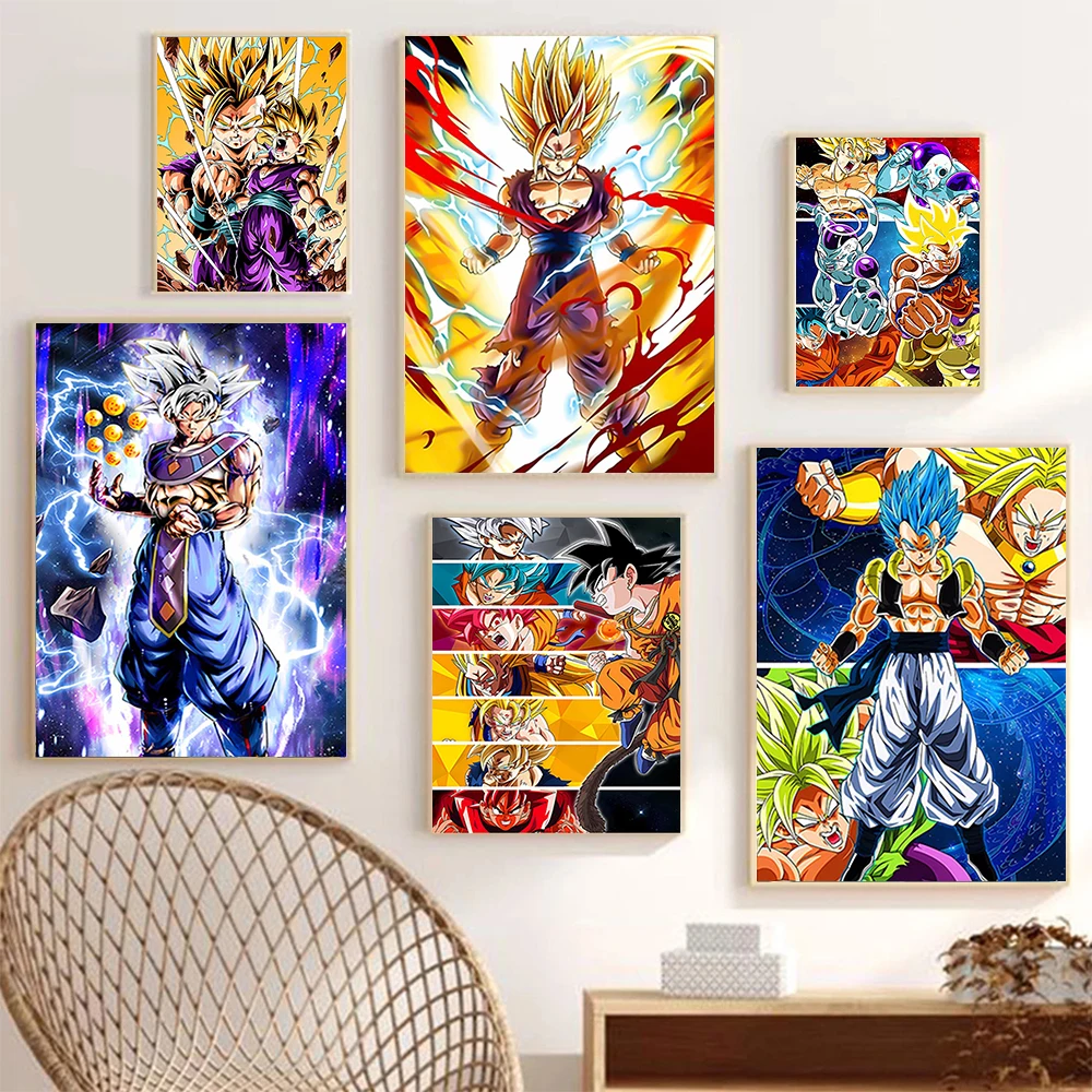 5D Diamond Painting Anime Supe - Resin Art Goku ulasan dan harga