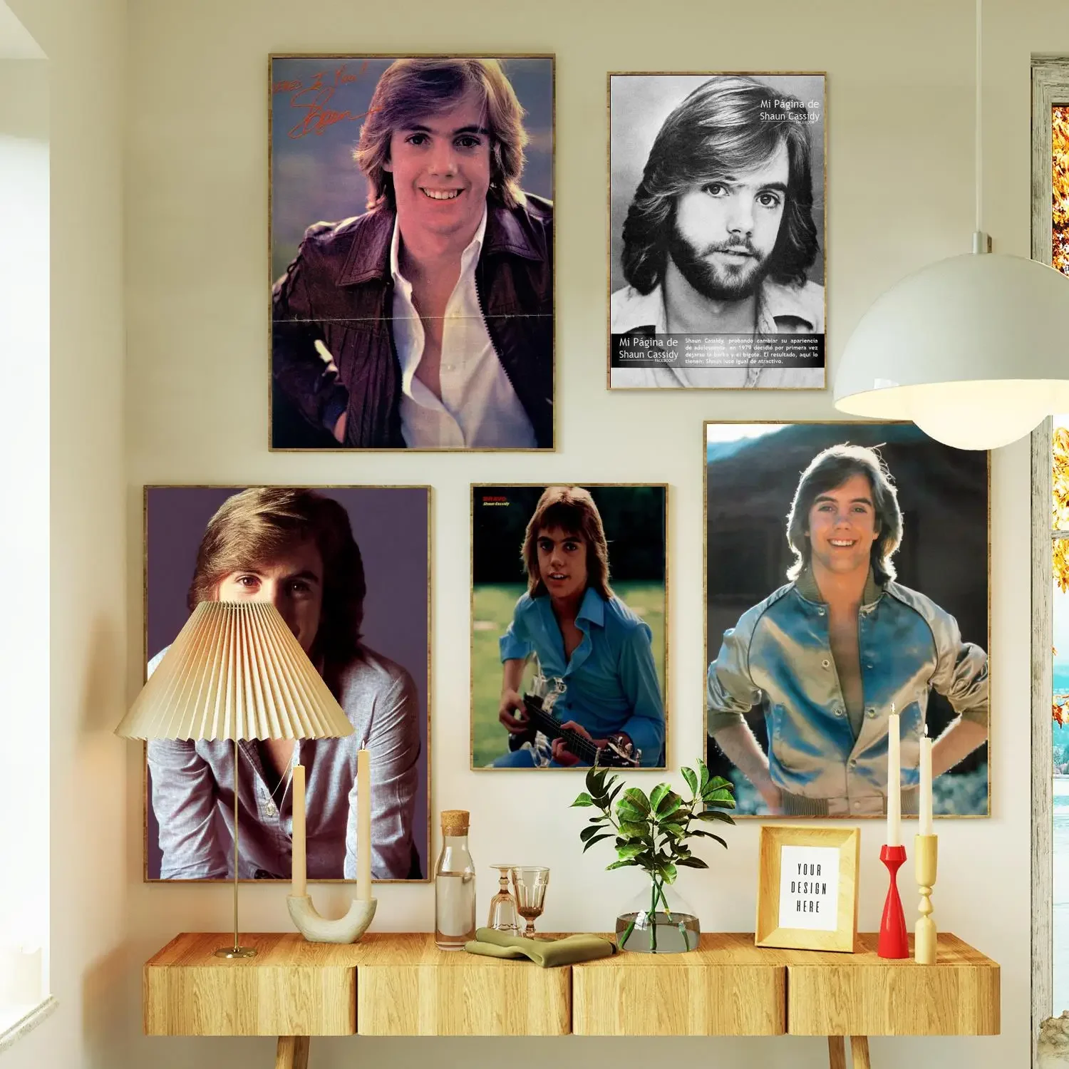 Shaun Cassidy Poster Prints Wall Art Canvas Painting Poster For Modern Family Living Room Home Decor