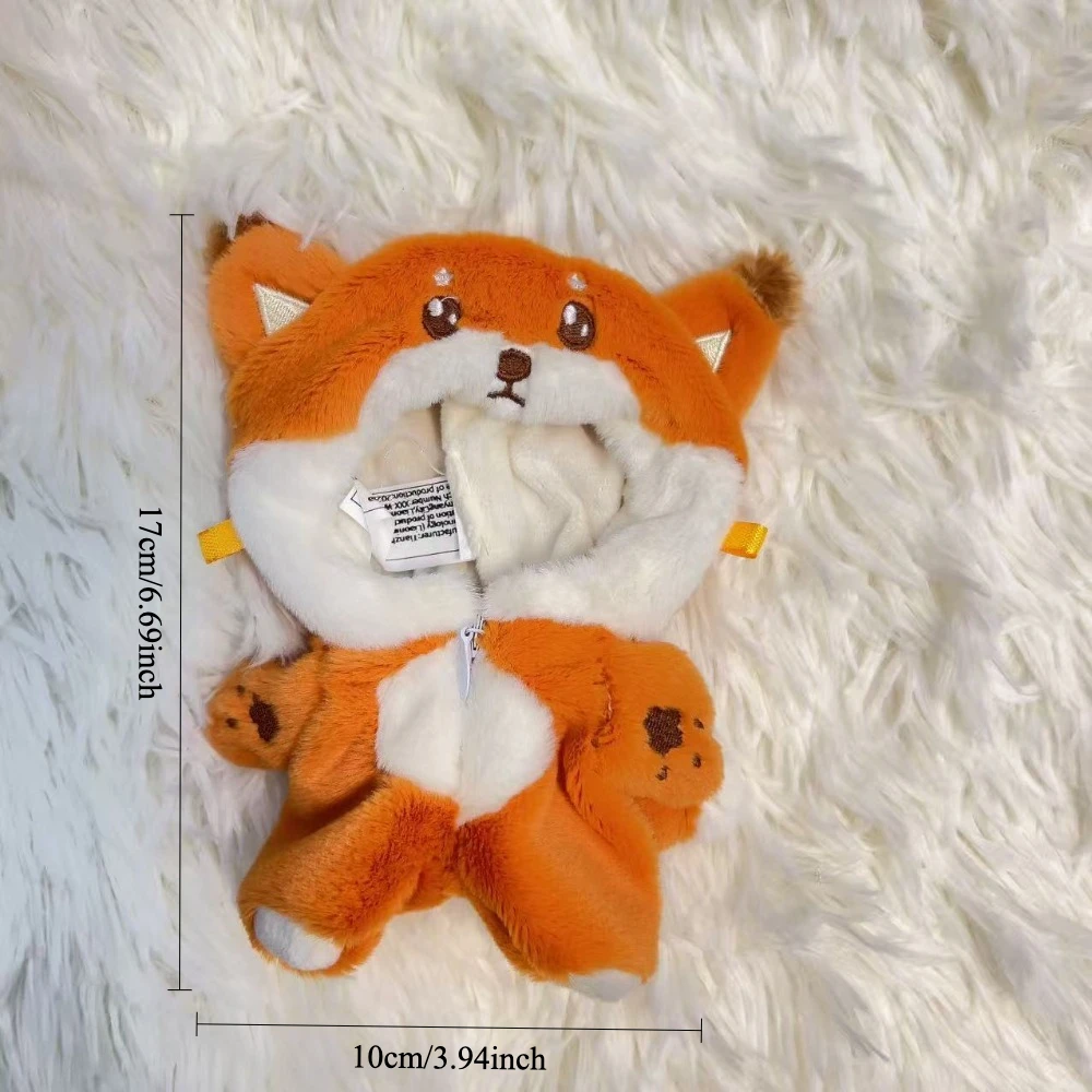 Clothes For Labubu Doll- Soft Fabric Collectible Outfits Compatible for Labubu Figures(NO Doll)