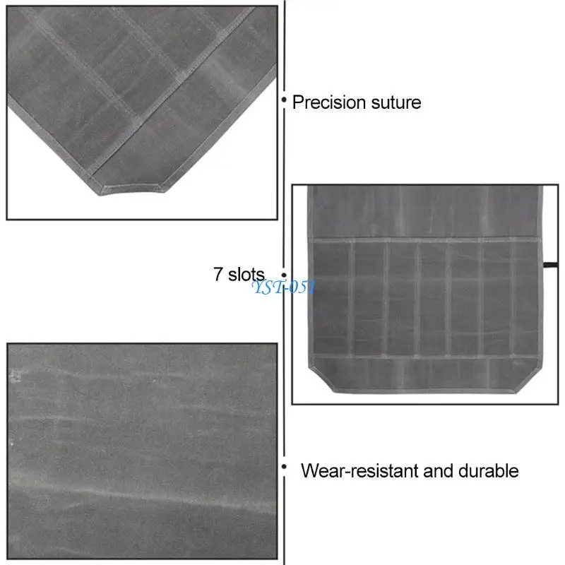 

E15A Прочная водонепроницаемая сумка для хранения ножей с 7 слотами, водонепроницаемая, устойчивая к царапинам