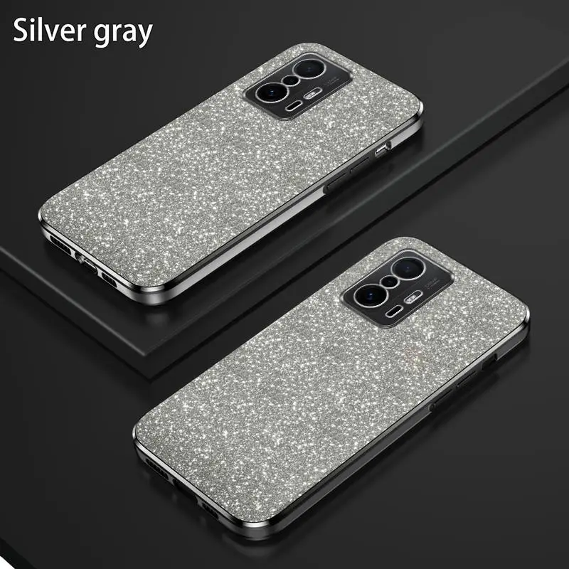 Mi10t Mi11t Luxury Glitter Gradient Plating Case For Xiaomi Mi 11t Pro 5g 11 T 10T Women Silicone Shockproof Back Cover 11tpro