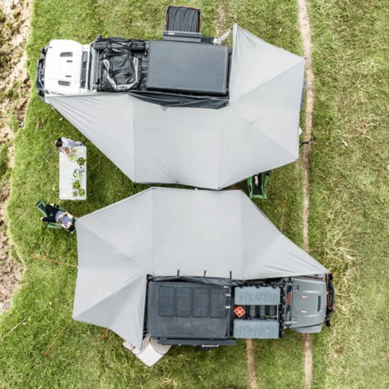 Standing Car Side Extended Canopy Tent Retractable Awning Foxwing 4WD Off-road Pickup SUV Roof Awning