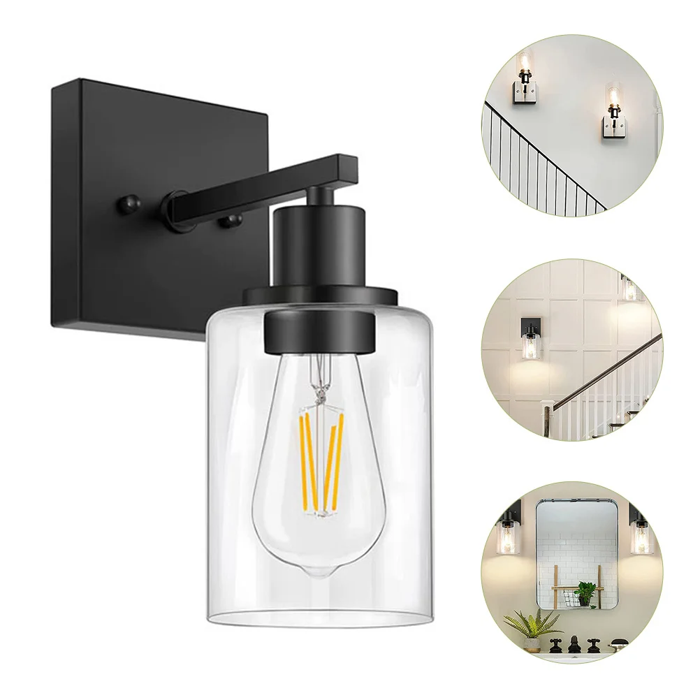 

Retro Wall Lamp Durable Materials for Bathroom Mirror Hallway Living Room Bedside Wall Mounted Lighting Fixture