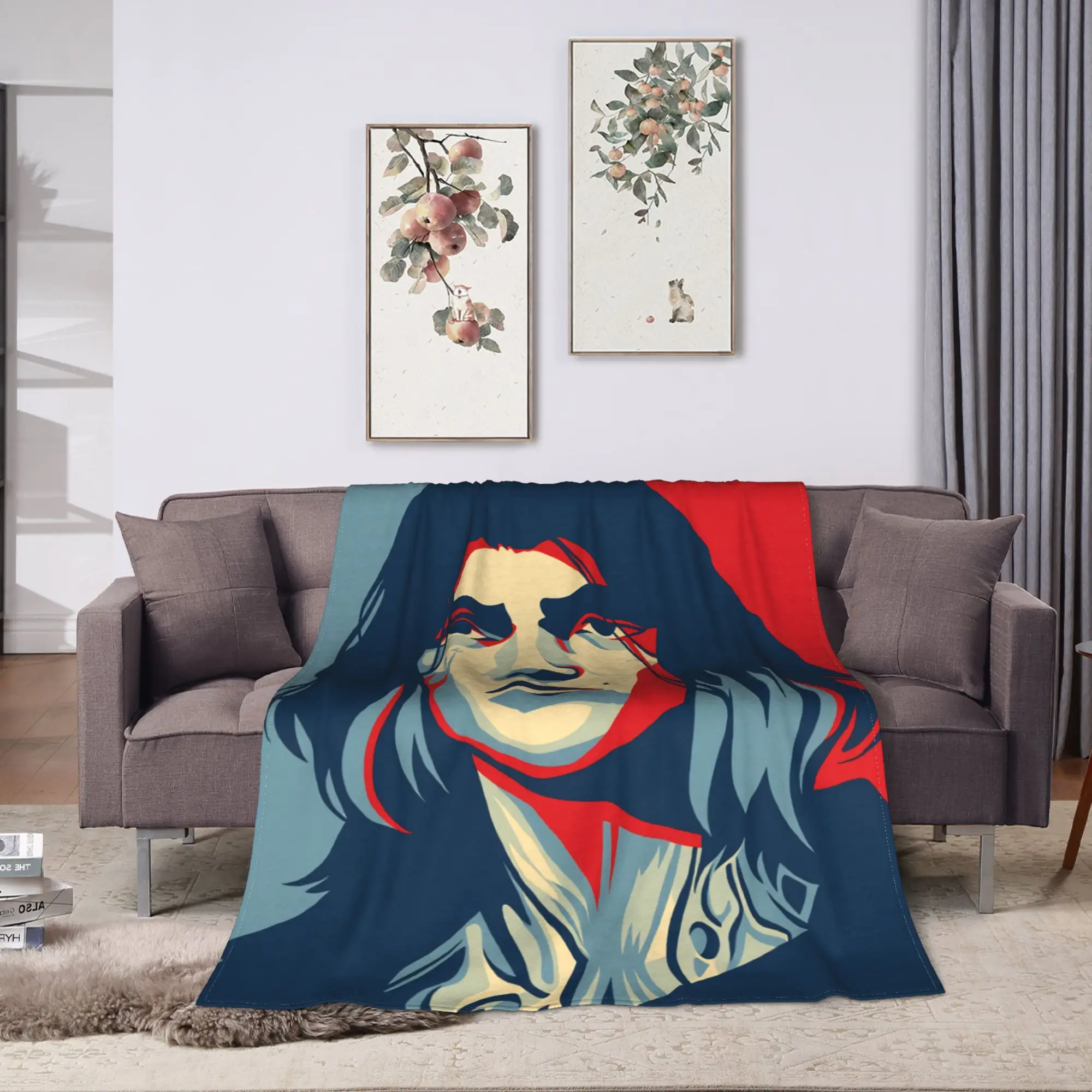 Arcane Super Soft Blanket Viktor Game Jinx Jayce Caitlyn Jesus Sevika  Picnic Plush Throw Blanket Bedspread Sofa Bed Cover