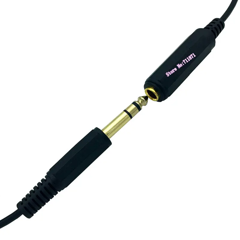 Mono TS 3.5 Male to  6.35 Female Adapter Cable Line Stereo TRS 3.5mm Male to 6.35mm Female Aduio Cord Wire 6.35 F 3.5 M Cable