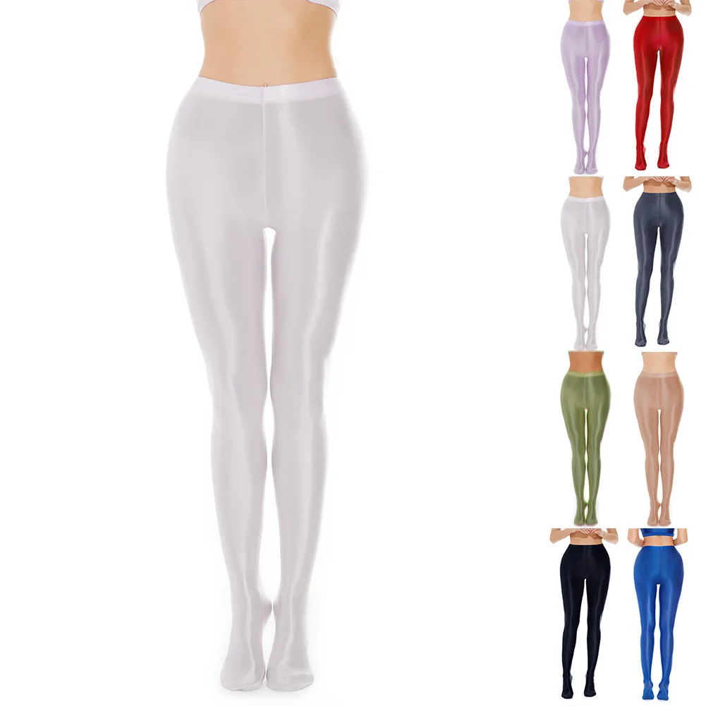 

Comfortable Sexy Lingerie For Home Microelasticity Shiny Lingerie Sexy Leggings Hotel Lounge Brand New Condition