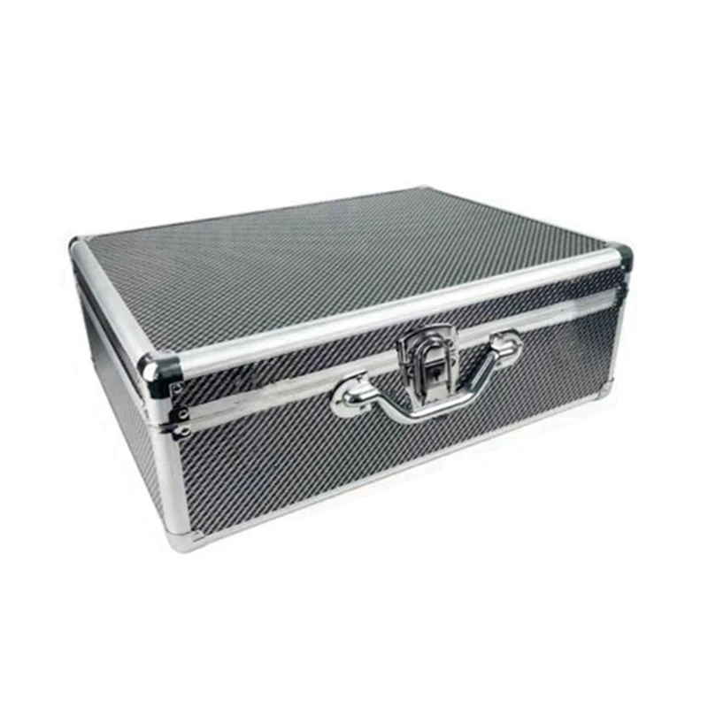 

Carbon Fiber Tool Box Aluminum Tool Case Suitcase Equipment Hard Carry Bag Instrument Hard Case Portable Toolbox Easy Install A