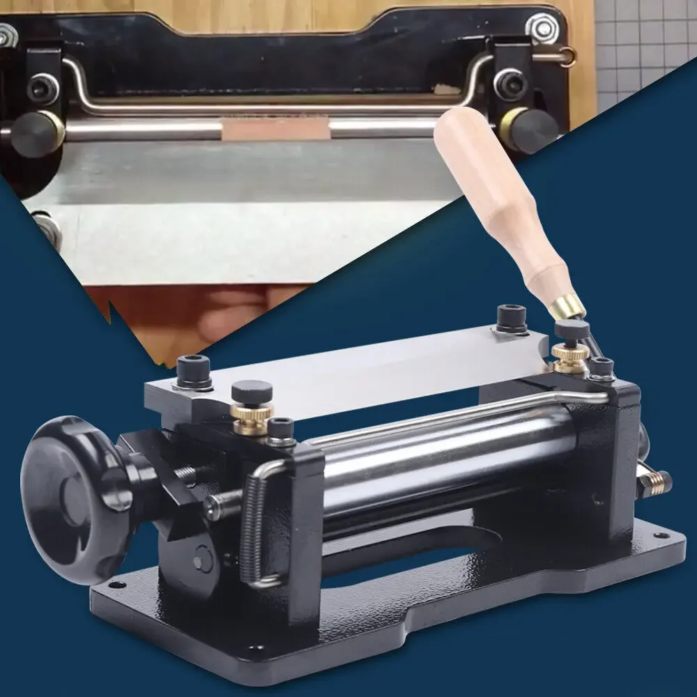 Manual Leather Peeling hine Adjust Thinning Thickness Leather Sp Skiver Shovel hine Manual Operation Convenient