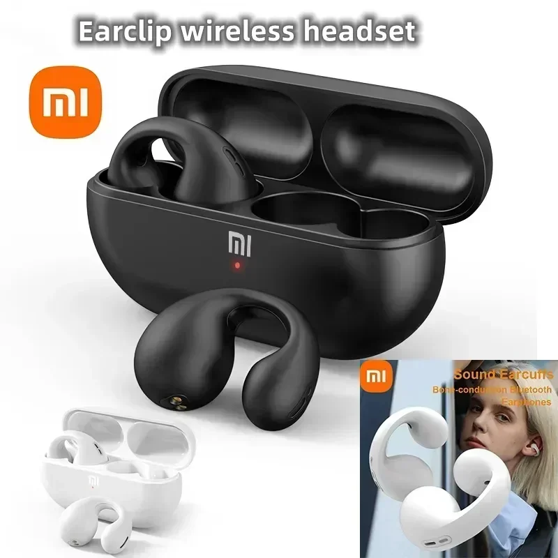 Xiaomi auricolari Bluetooth a conduzione ossea cuffie Wireless Mini auricolari sportivi TWS gancio per l'orecchio cuffie portatili impermeabili