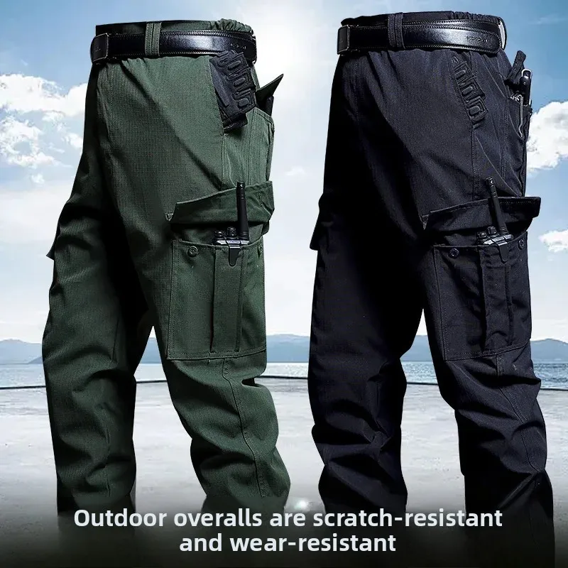 نمط جديد في الهواء الطلق التكتيكية مقاوم للماء السراويل التمويه التدريب عمال الرعد الكهربائية الجيل الثاني بنطلون #2