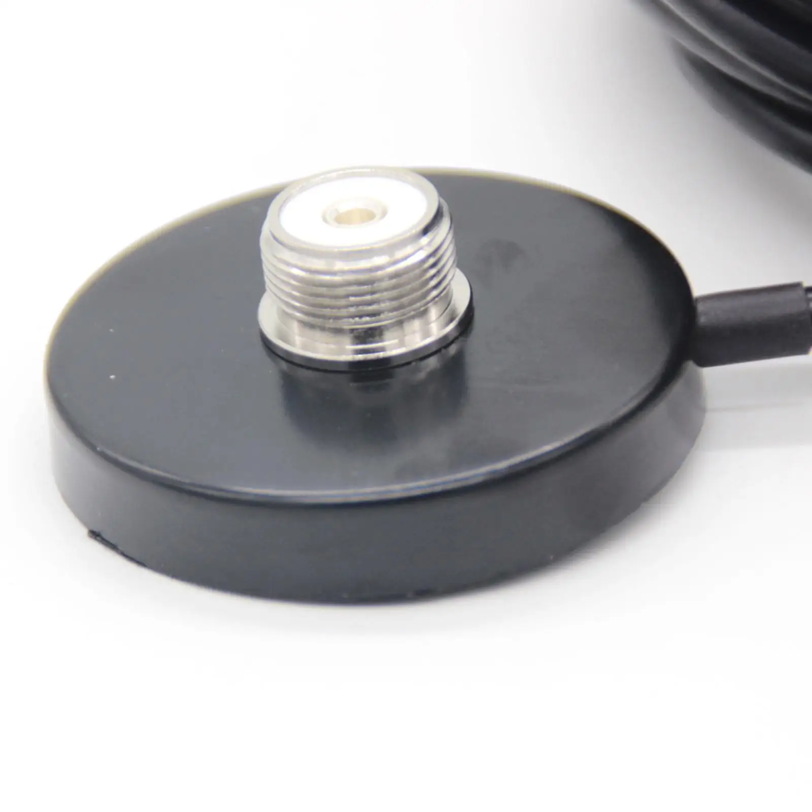 Magnetic Mount Antenna Base ABS Easy Install for Portable Car Radio Long Range Communication