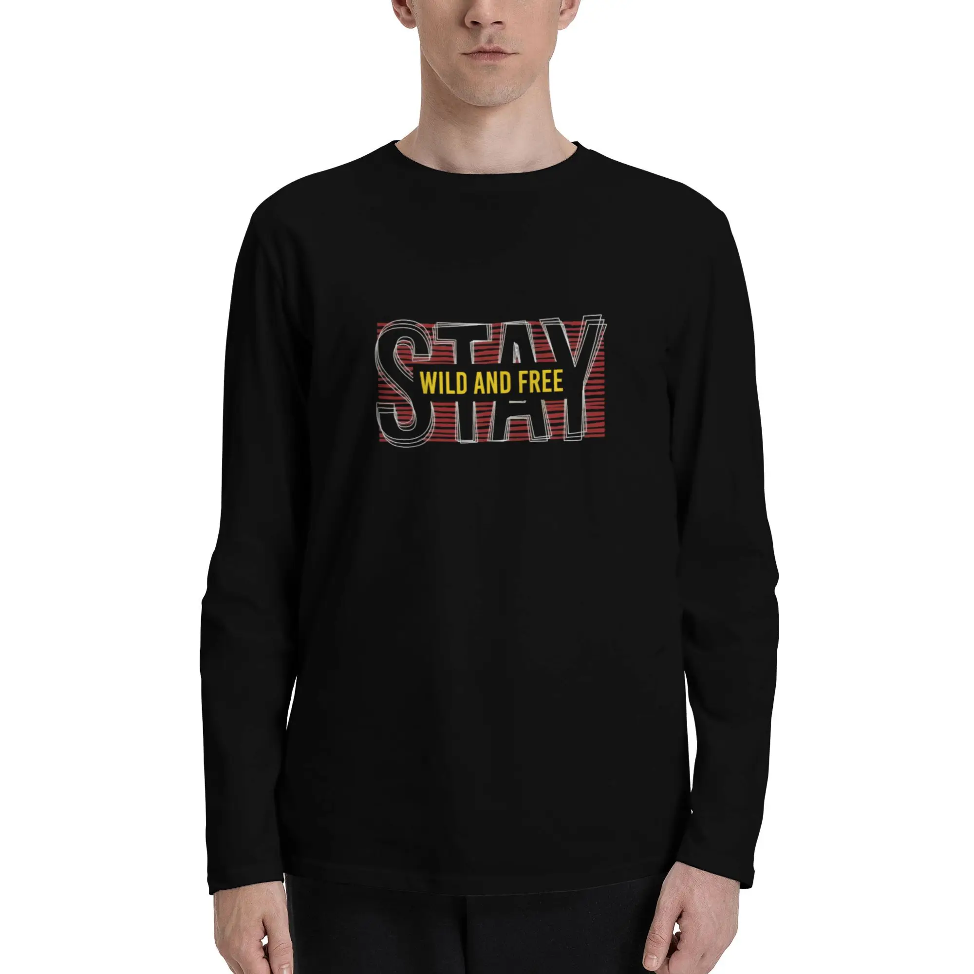 Stay wild and free Модная мужская