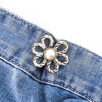 Jeans Waist Buckle Waist Closing Artifact Invisible Snap Button Removable Tightening Waistband Button Clothing Pant Adjust Tool