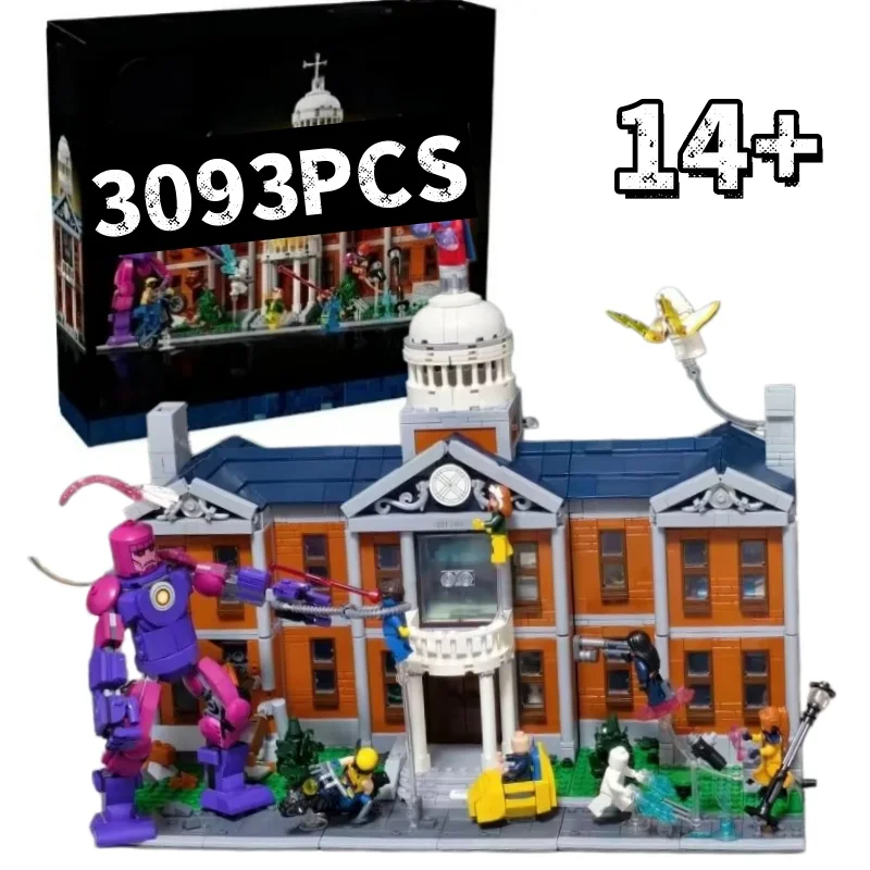 

2026 76294 X Mansion Hero Base X-Force Command Center Mutant Showdown Building Block Brick 3093pcs Toy Christmas Birthday Gift