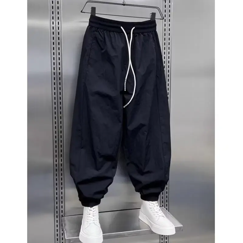 Pantaloni larghi Harem da uomo pantaloni sportivi pantaloni Casual di marca di alta qualità uomo Oversize 2024 nuovi uomini pantaloni Harem larghi pantaloni y2k