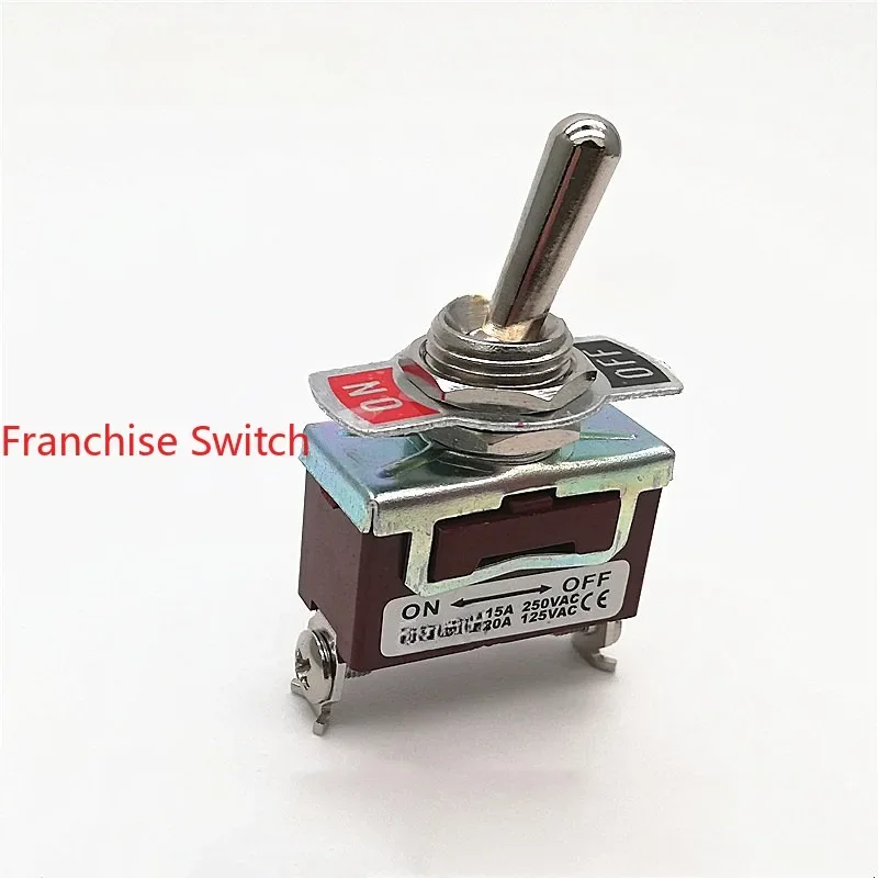 

10PCS Original genuine button rocker arm switch T701A two feet and gears 15A250V toggle