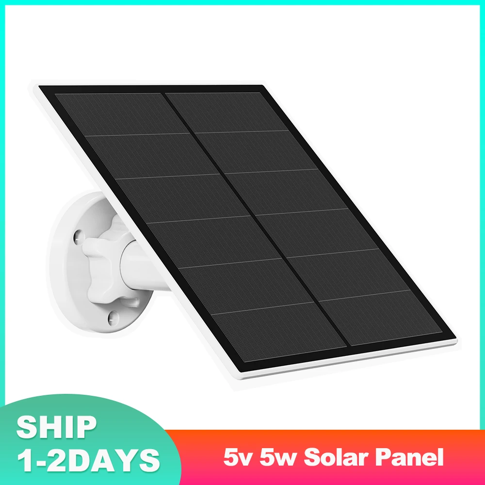 painel solar exterior impermeavel comprimento do cabo com porta micro usb camera de seguranca recarregavel banco do poder 5v w ip65 10ft 3m 01