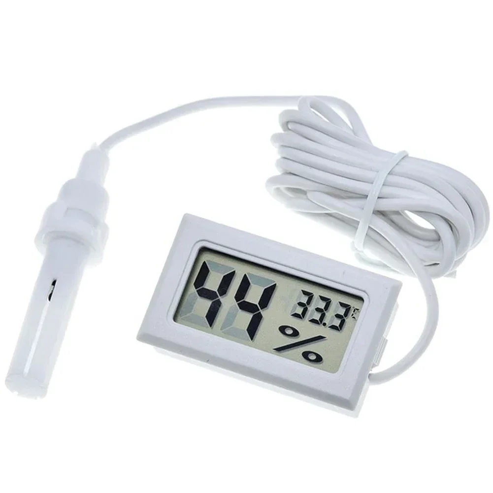 Mini LCD Digital Thermometer Hygrometer Gauge Tester Probe Incubator Aquarium Temperature Humidity Meter Sensor Detector Tester