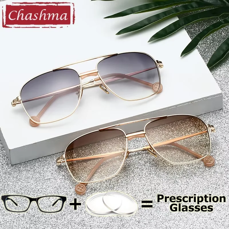 

Women Sunglass Dark Gradient Color Lenses Myopia Degree Glasses with Recipe Prescription Eyewear Gafas Men