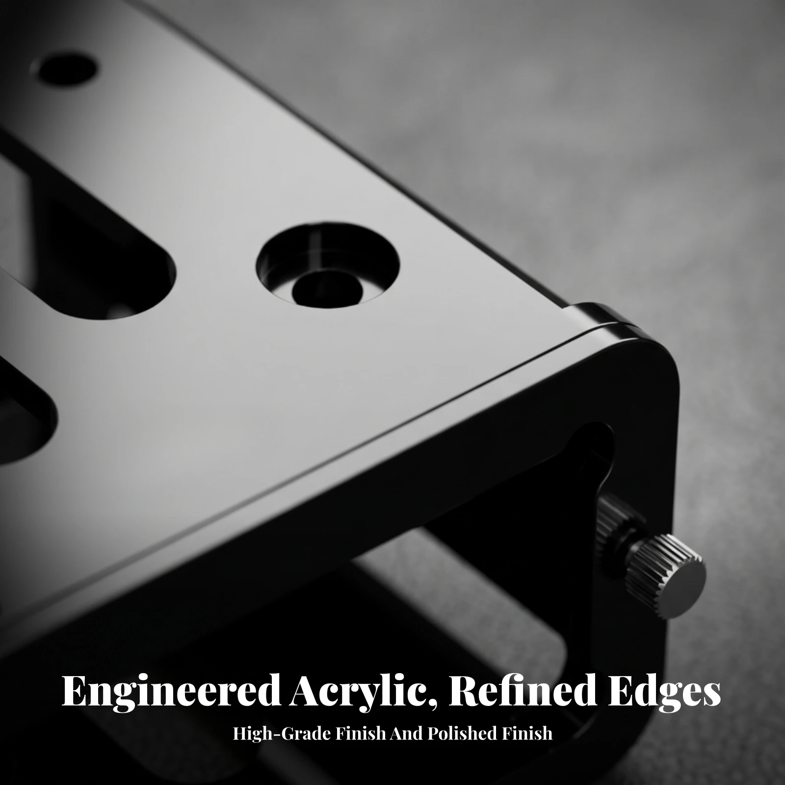 Under-Desk Amplifier Mount Minimalist Amplifier Wall Mount Mounting Bracket with Hardware Sturdy for Audiophiles, Home Office