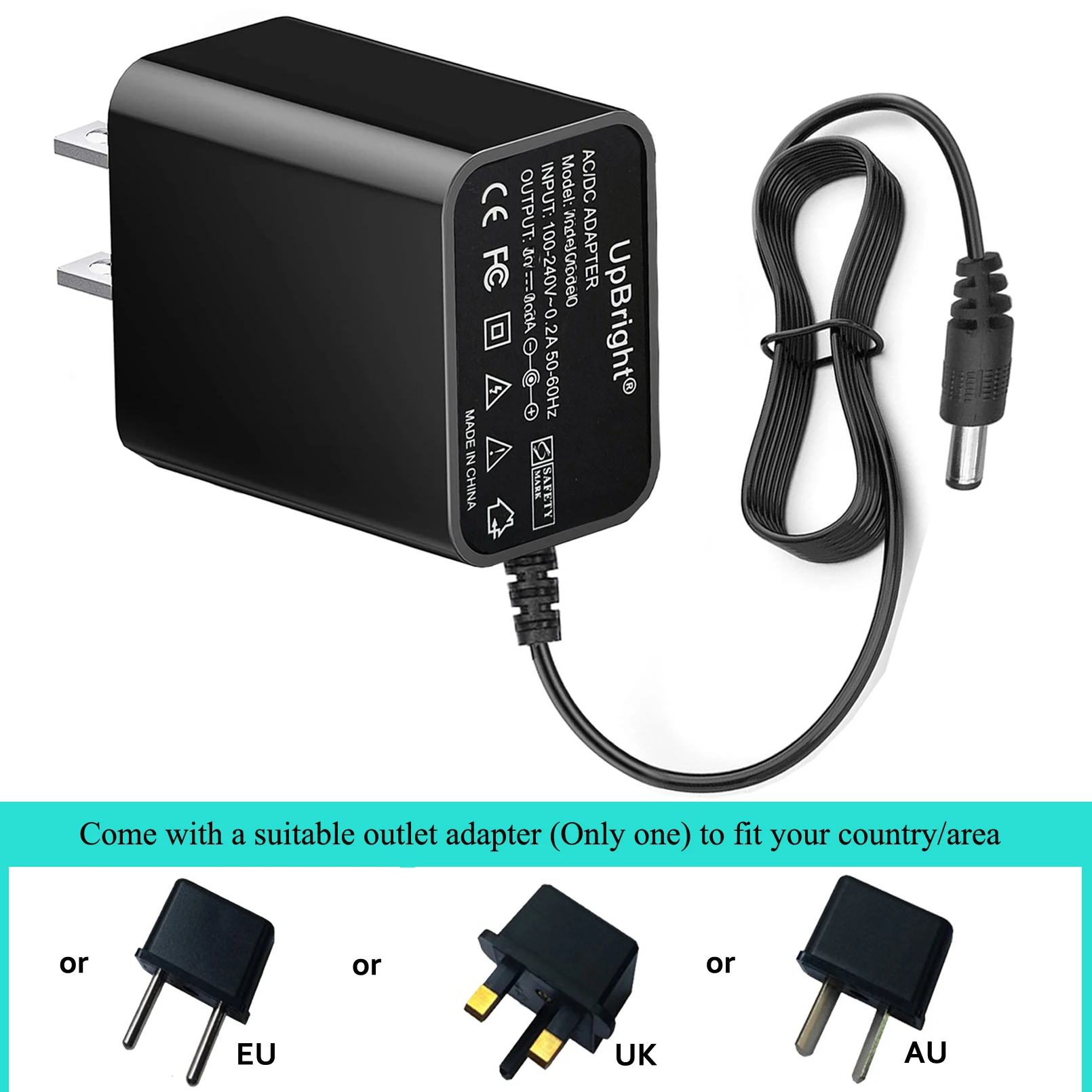 18 V AC/DC-Adapter für Hyperice Hypervolt 2 Pro/Go 2 53200 038-00 54200 55200 55000 001-00 Massagepistole MX24Z2-1801000 1 A Ladegerät