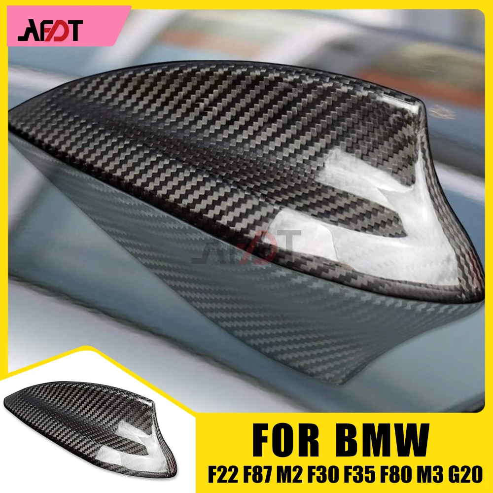 

Для F22 F87 M2 F30 F80 M3 F36 F82 M4 G30 G38 F90 M5 G11 G12 Крышка антенны из настоящего углеродного волокна с плавником акулы Автомобильные внешние аксессуары