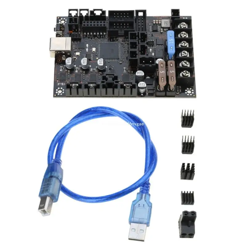 1.1b Mainboard for Prusa MK3S Stepper Driver SPI Control 4 Mosfet Outputs New Dropship