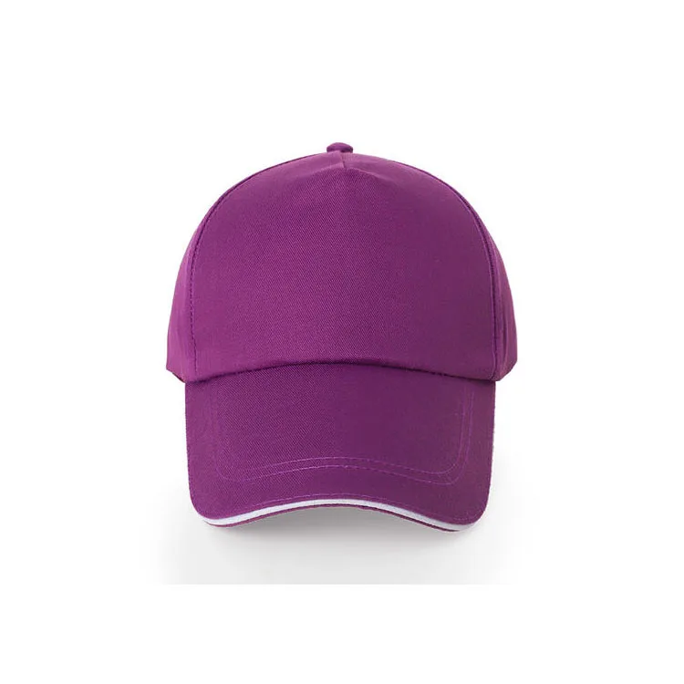Individuell Bedruckte Logo-Baseballkappen im Trendigen 5-Teiligen Set aus Baumwolle für Herren-Outdoor-Aktivitäten und Damen-Mode-Trend – Detail 2