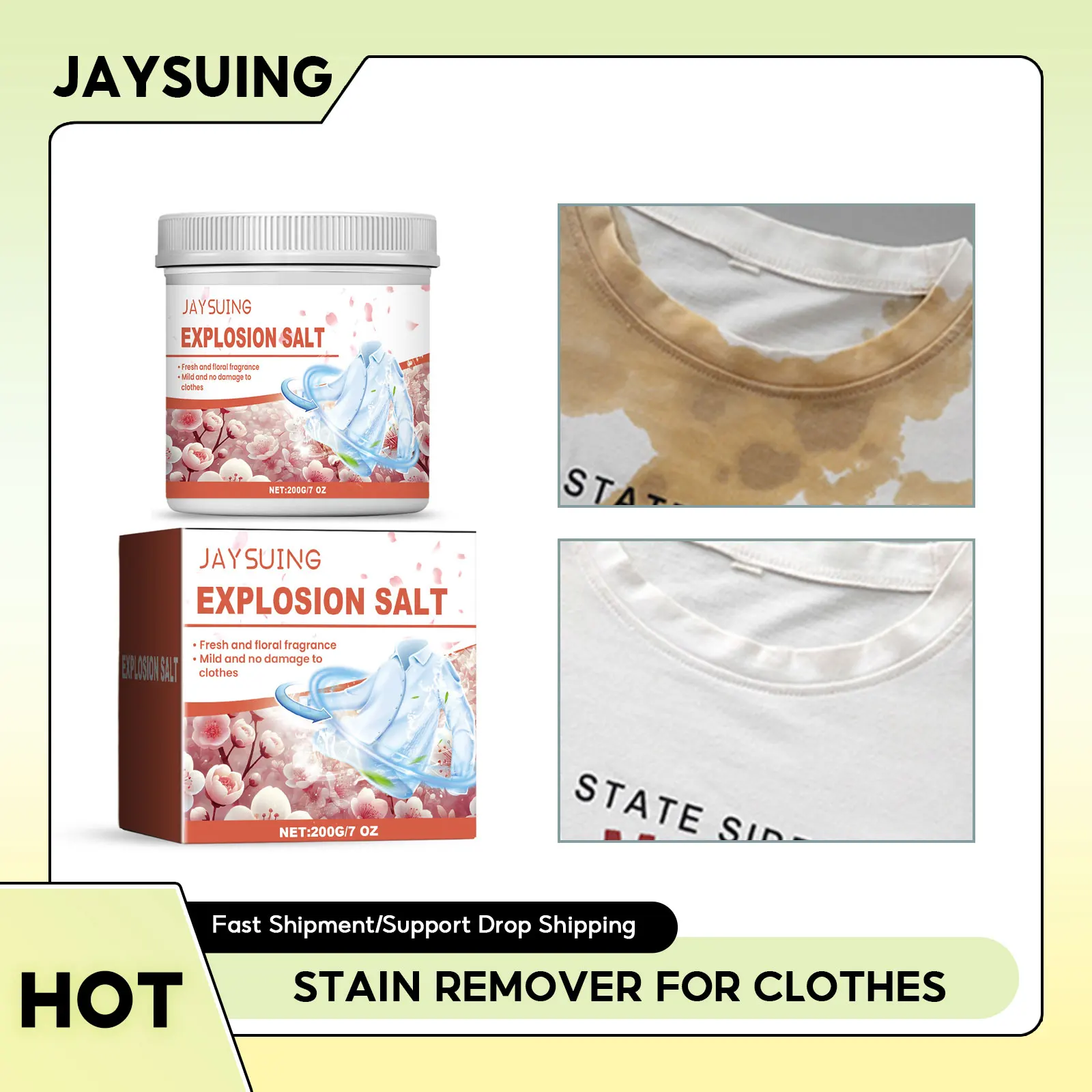 

Laundry Explosive Salt Clothing Stain Dirts Removing White Clothing Bleach Laundry Detergent Powder Oxy Clothes Stain Remover